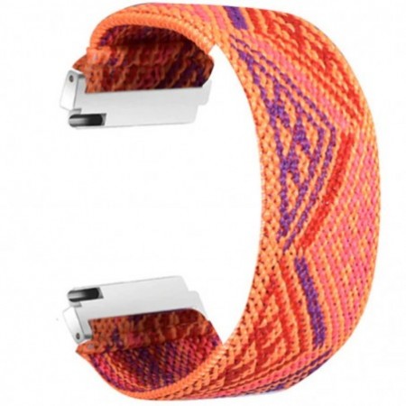 Rugalmas textil szíj, kompatibilis Galaxy Watch 6|Watch 5|Watch 4|Huawei Watch GT4|GT3|GT3 Pro|GT2 42mm órákkal, Keleti Minta