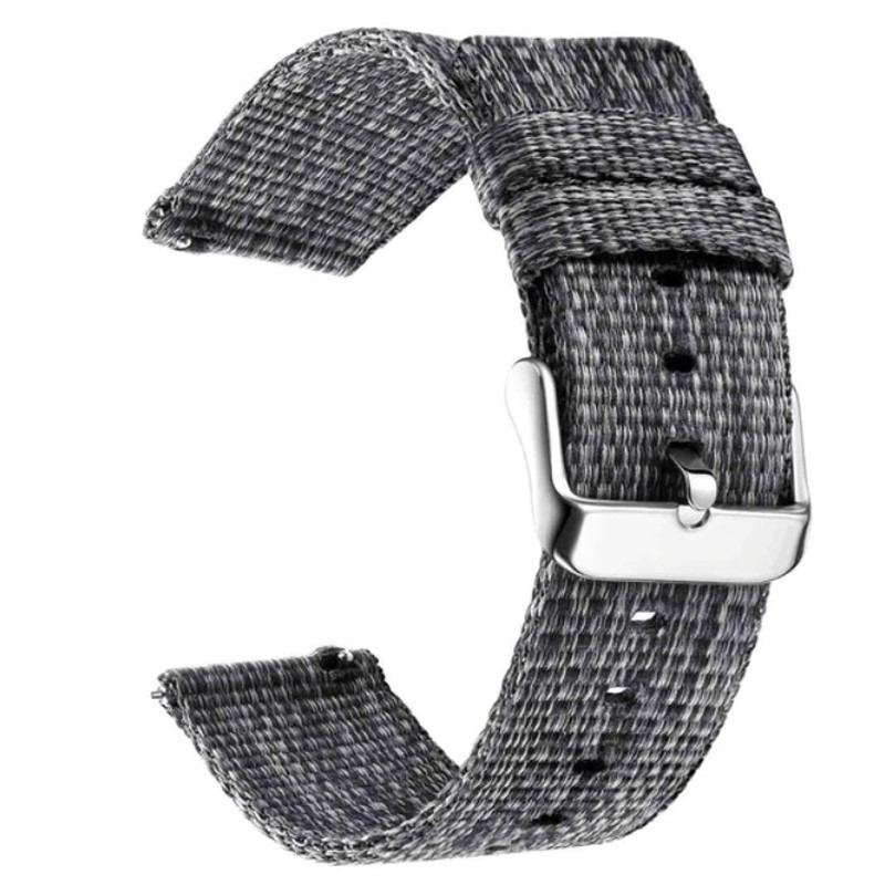 Textil szíj, kompatibilis Galaxy Watch 6|Watch 5|Watch 4|Huawei Watch GT4|GT3|GT3 Pro| órákkal,  Grainsboro Szürke